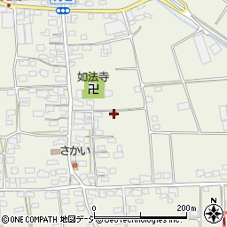 長野県千曲市力石692周辺の地図