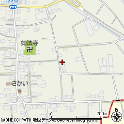 長野県千曲市力石816周辺の地図