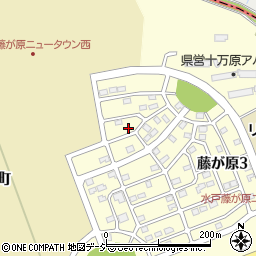茨城県水戸市藤が原3丁目12-2周辺の地図