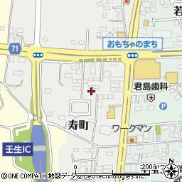 栃木県下都賀郡壬生町寿町周辺の地図