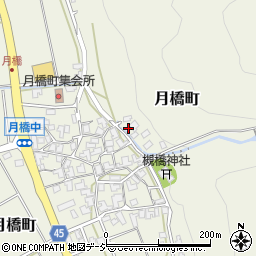 石川県白山市月橋町ヌ15周辺の地図