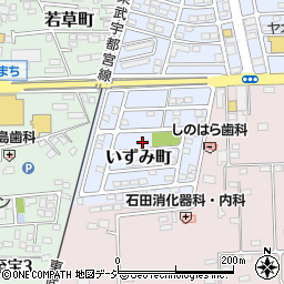 栃木県下都賀郡壬生町いずみ町5-14周辺の地図