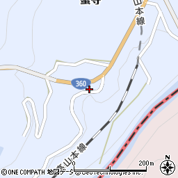 富山県富山市蟹寺150-1周辺の地図