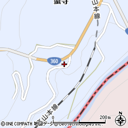 富山県富山市蟹寺151-4周辺の地図