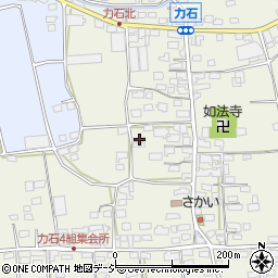 長野県千曲市力石74周辺の地図