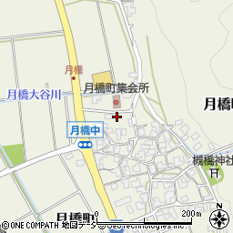 石川県白山市月橋町ヌ63周辺の地図