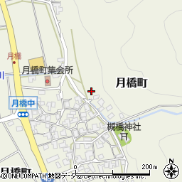 石川県白山市月橋町ヌ18周辺の地図