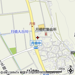 石川県白山市月橋町ヌ53周辺の地図