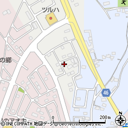 栃木県真岡市下籠谷4243-9周辺の地図