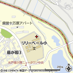 茨城県水戸市藤が原3丁目1117-1299周辺の地図