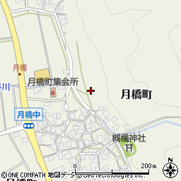 石川県白山市月橋町ヌ77周辺の地図