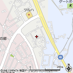 栃木県真岡市下籠谷4250周辺の地図