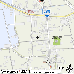 長野県千曲市力石54周辺の地図