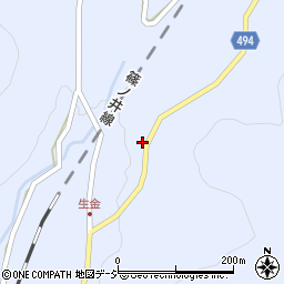 長野県東筑摩郡筑北村坂井2007周辺の地図