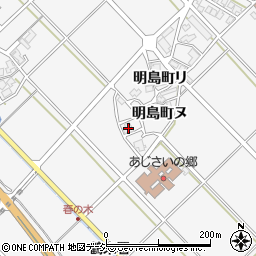 石川県白山市明島町リ101周辺の地図