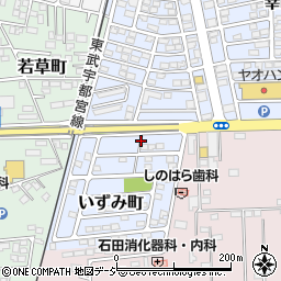 栃木県下都賀郡壬生町いずみ町9周辺の地図