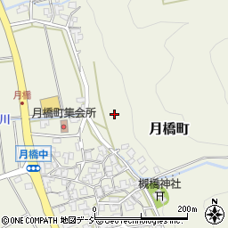 石川県白山市月橋町ヌ79周辺の地図