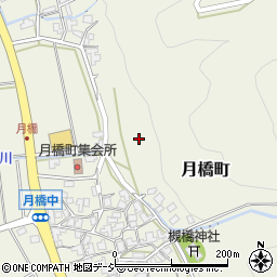 石川県白山市月橋町ヌ83周辺の地図