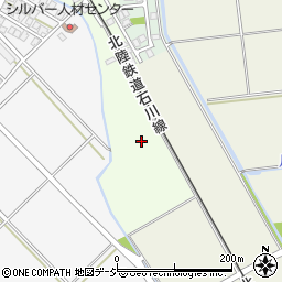 石川県白山市日御子町ヘ周辺の地図