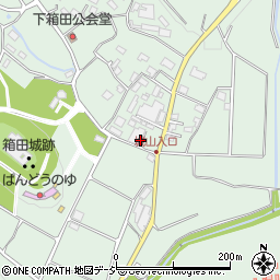 群馬県渋川市北橘町下箱田周辺の地図