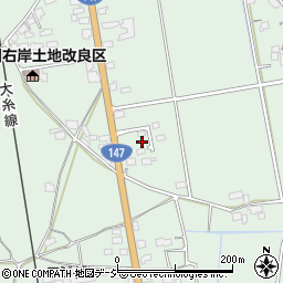 長野県大町市常盤4342周辺の地図