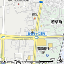 栃木県下都賀郡壬生町あけぼの町1周辺の地図