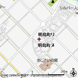 石川県白山市明島町リ112周辺の地図