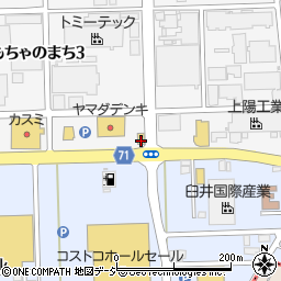 栃木県下都賀郡壬生町おもちゃのまち3丁目2-17周辺の地図