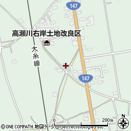 長野県大町市常盤3654周辺の地図