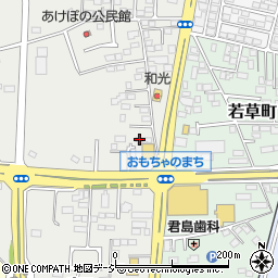 栃木県下都賀郡壬生町あけぼの町1-18周辺の地図