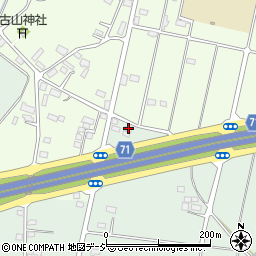 栃木県下野市下古山3149-11周辺の地図