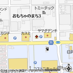 栃木県下都賀郡壬生町おもちゃのまち3丁目2-25周辺の地図