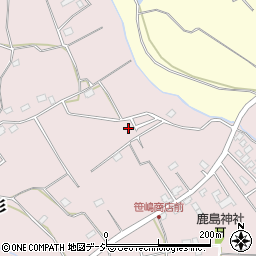 茨城県那珂市杉1271周辺の地図