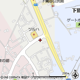 栃木県真岡市下籠谷4258-2周辺の地図