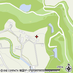 栃木県栃木市都賀町大柿2516周辺の地図
