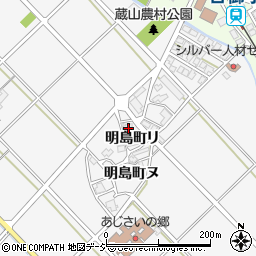 石川県白山市明島町リ122周辺の地図