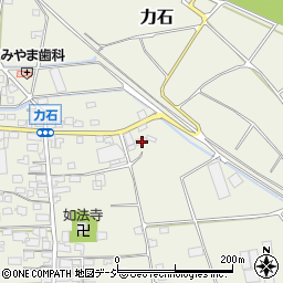 長野県千曲市力石837周辺の地図