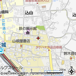 しなの鉄道坂城駅周辺の地図