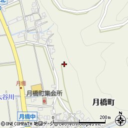 石川県白山市月橋町ヌ92周辺の地図
