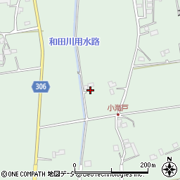 長野県大町市常盤2785周辺の地図