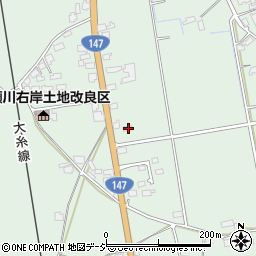 長野県大町市常盤4386周辺の地図