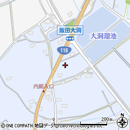 茨城県那珂市飯田3373周辺の地図