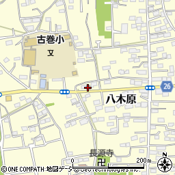 渋川八木原郵便局 ＡＴＭ周辺の地図