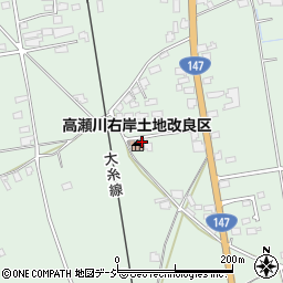 長野県大町市常盤3625周辺の地図