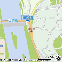 坂東橋周辺の地図