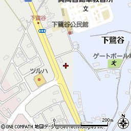 栃木県真岡市下籠谷4286-4周辺の地図