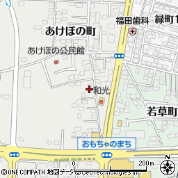 栃木県下都賀郡壬生町あけぼの町4-8周辺の地図