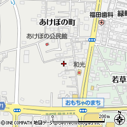 栃木県下都賀郡壬生町あけぼの町4周辺の地図