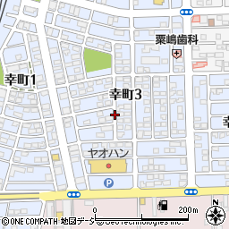 栃木県下都賀郡壬生町幸町3丁目周辺の地図