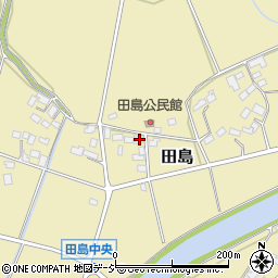 栃木県真岡市田島729周辺の地図